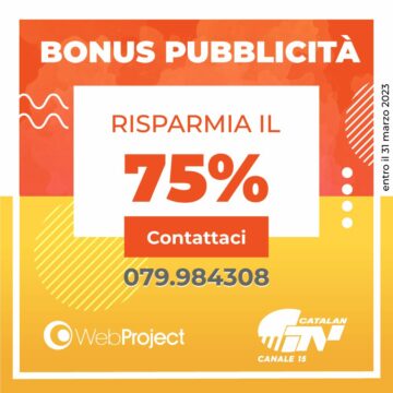 Bonus pubblicità 2023